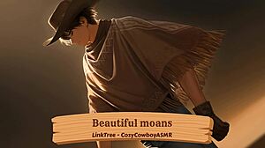 young guy moans so much during erotic orgasm