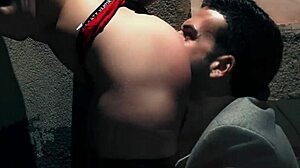 Follada en plena calle de noche