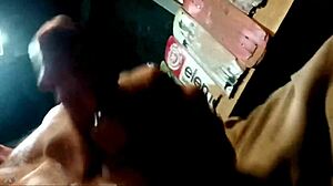 Jerking Off for Girlfriend and Shooting Huge Load