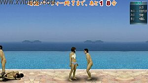 Ball Kicking Action Game With Femdom And Cfnm Excitement!