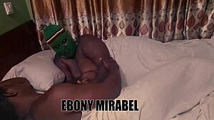 Hot Ebony Blows Big Black Cock! Can't Handle It?