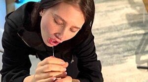 He Called Her Over After Practice For Some Cock!