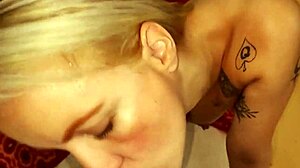 Skinny milf tries first anal in casting with holy rubi