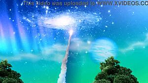 Hatsune Miku in full nude bunny costume from Y to Y Project Diva mod