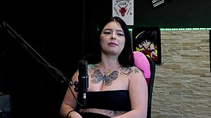 Does slut Kalyca strip after admitting cheating with sixteen?