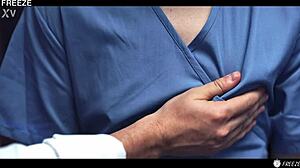 Mad Scientist Freeze Fucks Young Lab Partner Matty Mila!