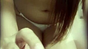 Asian Thai Teen Gives Boyfriend Handjob After Cumshot