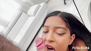 torbe seduces skinny teen kali for hard fuck