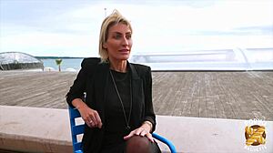 Blonde Psychologist Anouk Expert In Big Dicks