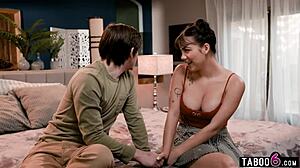 Stepmom teaches stepson anal sex instructions to save for marriage night