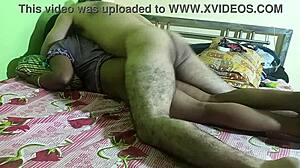 Black Matured Aunty Fucked By Husband From Asshole And Aunty Moaning And Crying