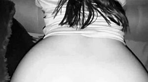 big ass on couch in four positions