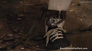 mistress facesits naughty maid on young slave humiliation