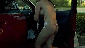 Compilation of dressing up at the car!