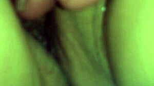 Descriptive fingering of lori's pussy while she naps peacefully