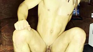 ivory white pounds hole with huge dildo toys in bisexual anal gaping solo