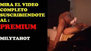 Grabo a mi esposa teniendo sexo con mi compadre con camara escondida y se la coje sin condon