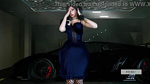 tifa lockhart performs nude dance in final fantasy style