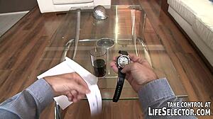 Interactive adventure with hot brunettes in blowjobs and facials