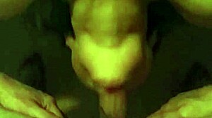 Facefucking amateur deepthroat on bed with intense oral.