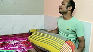 Desi wife shares threesome with ex husband in rough sex