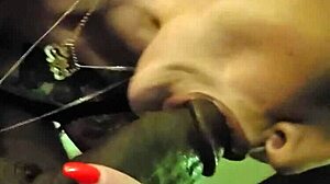 elle takes aggressive bbc for creampie... can she handle it?