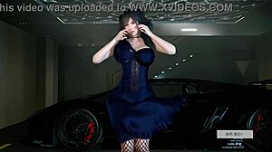 tifa lockhart performs nude dance in final fantasy style