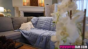 Skinny Petite Step Sister Bent Over For Monster Cock Doggystyle