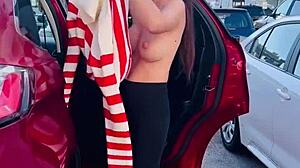 Compilation of dressing up at the car!