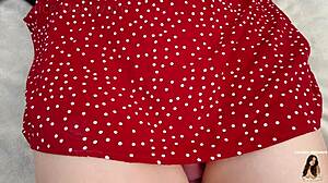 stepdaughter surprised by penetration and cum all over panties