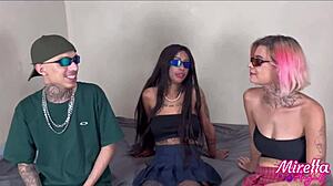 Couple swap leads to double penetration and anal on sluts