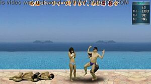 Ball Kicking Action Game With Femdom And Cfnm Excitement!