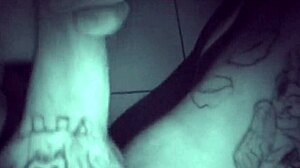 Late night stroke session