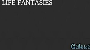 Katrina tenderly guides Nicole through an emotionally charged BDSM-fuelled Nuru massage