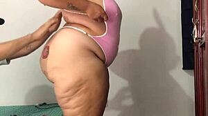 Perverted stepmother bends over for rough doggystyle with stepson