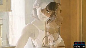 look at these sexy chicks stripping lingerie