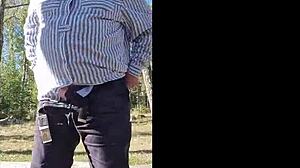 Chris Experiences Emotional Moments in Public Outdoor Settings.