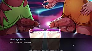 Futadom World - Having Rough Sex On The Pub 2