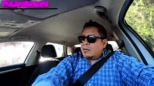 diabla en casting redimido del auto al sillón redondo con creampie apasionado