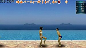 Ball Kicking Action Game With Femdom And Cfnm Excitement!