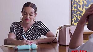 Mylfex - the naughty secretary helps with her boss