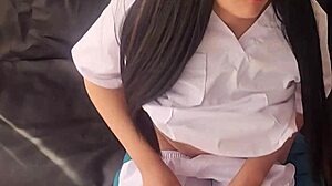 Nurse says, 'Fuck in waiting room, cum in my ass?'