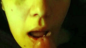 i give blowjob and get throatfucked