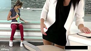 Megan rain with gina gerson megan rain by vipissy