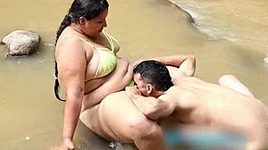 Sex in the River with Stepson