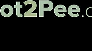 Hot Brunette Susan Ayn Relieves Her Piss Desperation