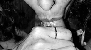 BJ Queen Rhonda Sucks Cum