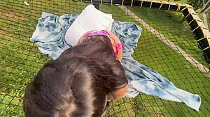 They Surprise Me Fucking My Stepbrother During Photoshoot