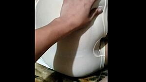 Staying at doña mary's house to fuck her at night.