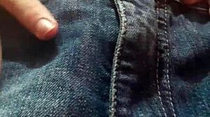 I saw the petite teen's hairy pussy under her shorts